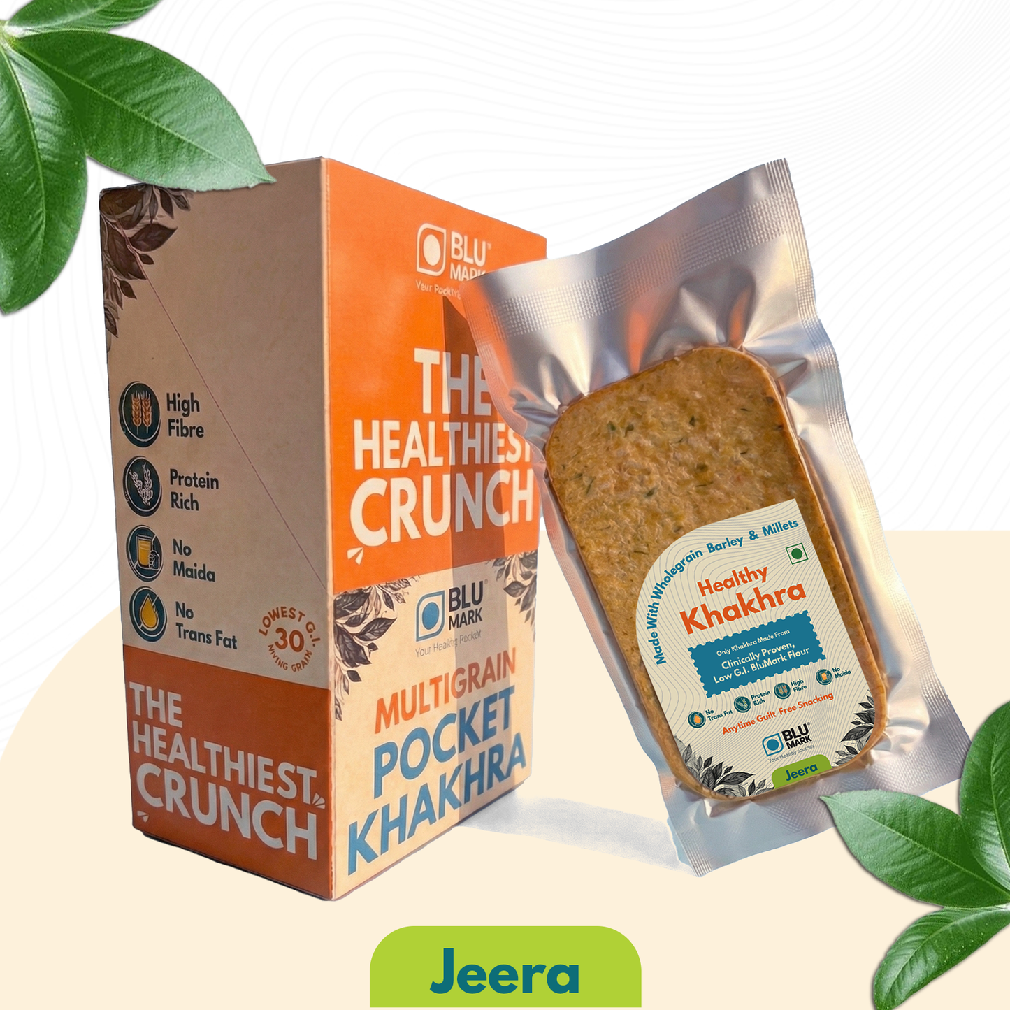 BluMark Barley Millet Pocket Khakhra